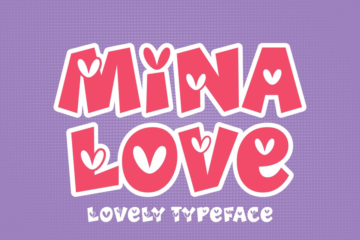 Шрифт Mina Love