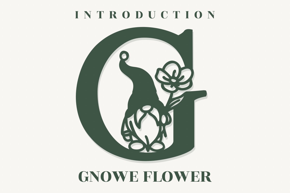 Шрифт Gnome Flower