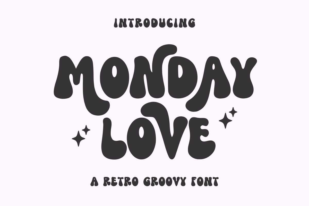 Шрифт Monday Love