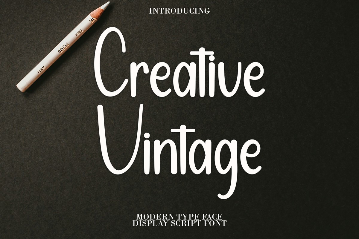 Шрифт Creative Vintage