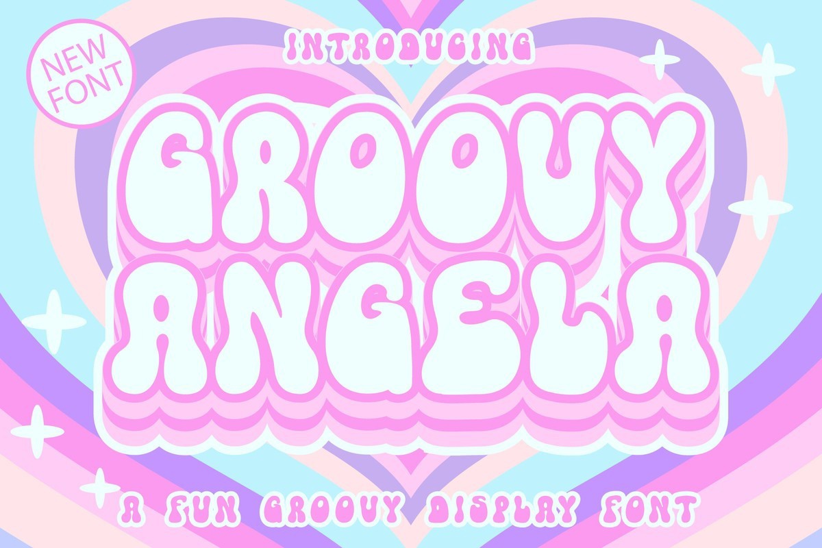 Шрифт Groovy Angela