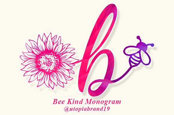 Шрифт Bee Kind Monogram