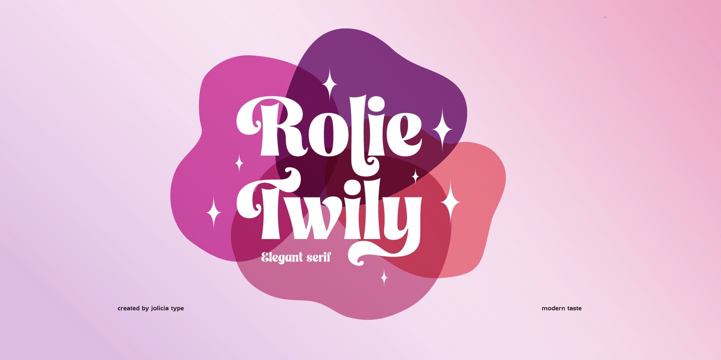 Шрифт Rolie Twily