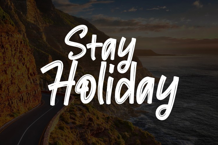 Шрифт Stay Holiday