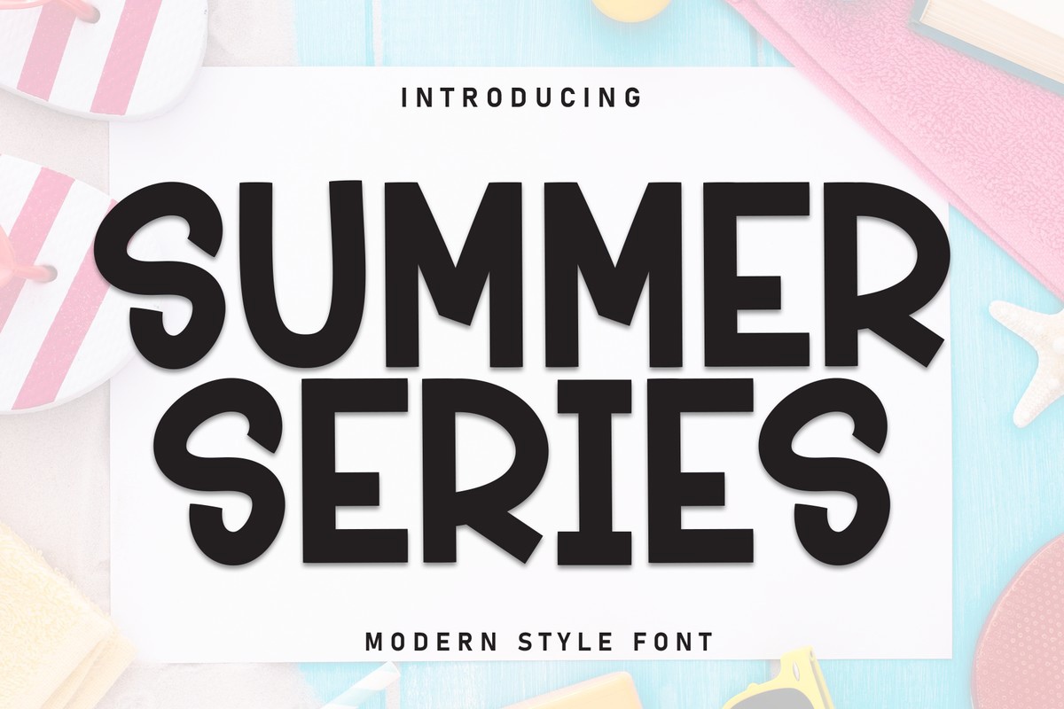 Шрифт Summer Series