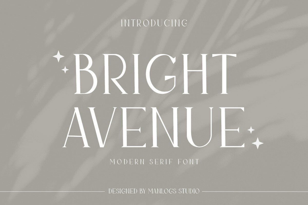 Шрифт Bright Avenue