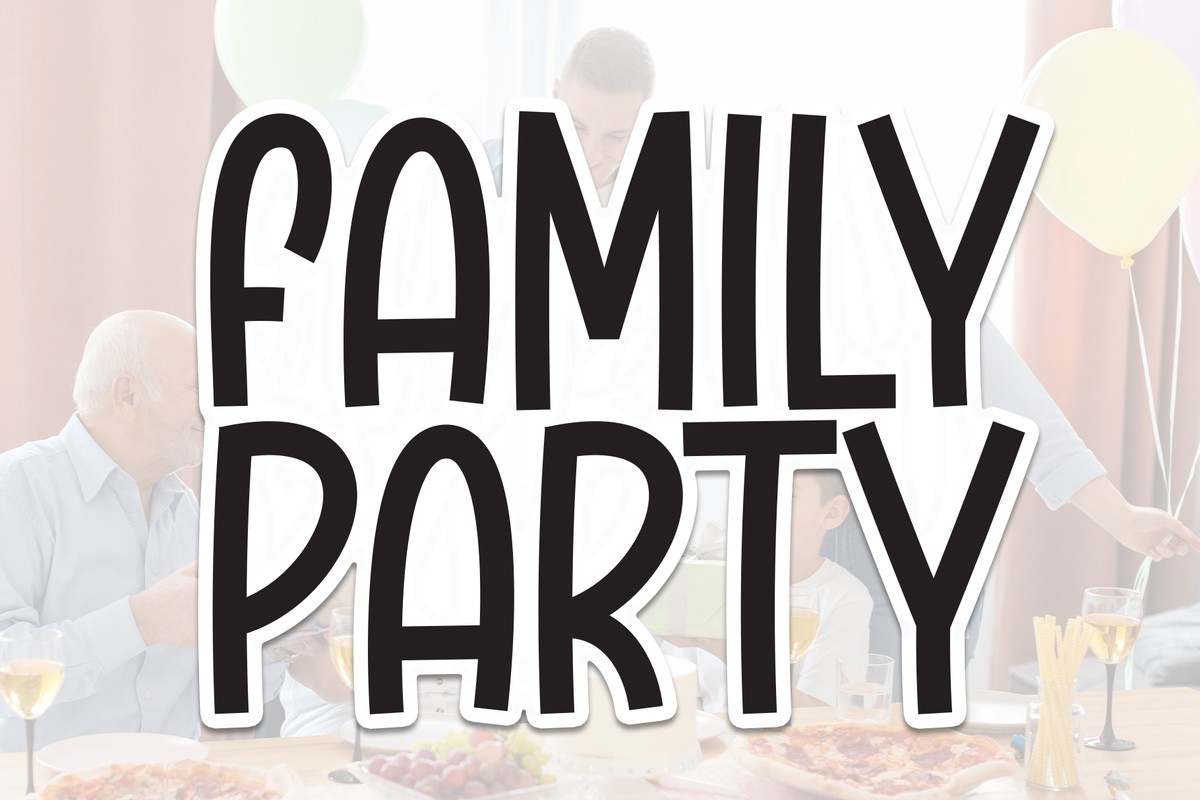 Шрифт Family Party