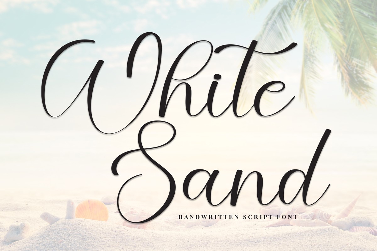 Шрифт White Sand