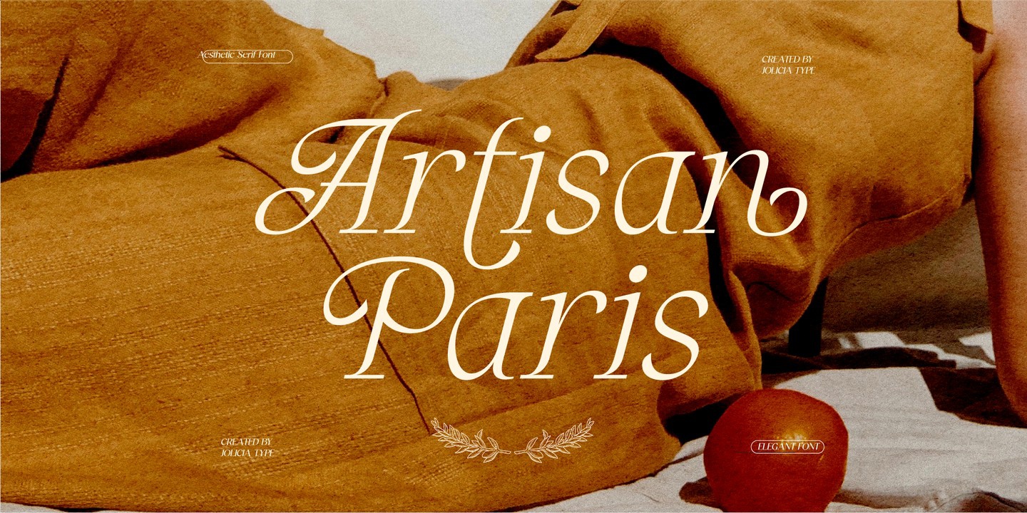 Шрифт Artisan Paris