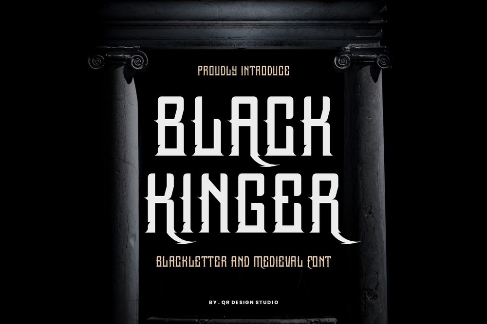 Шрифт Black Kinger