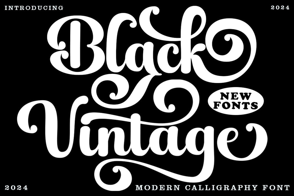 Шрифт Black Vintage