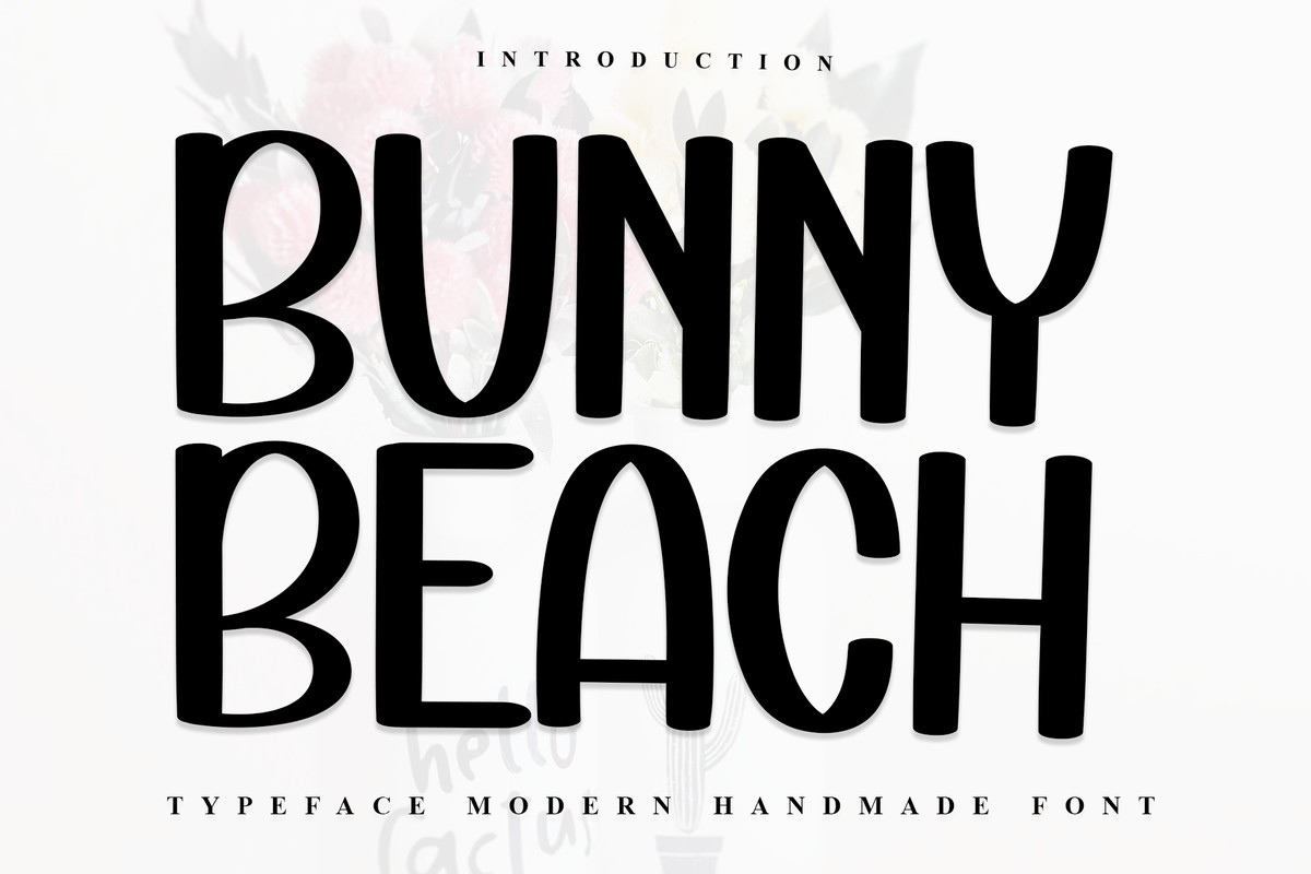 Шрифт Bunny Beach