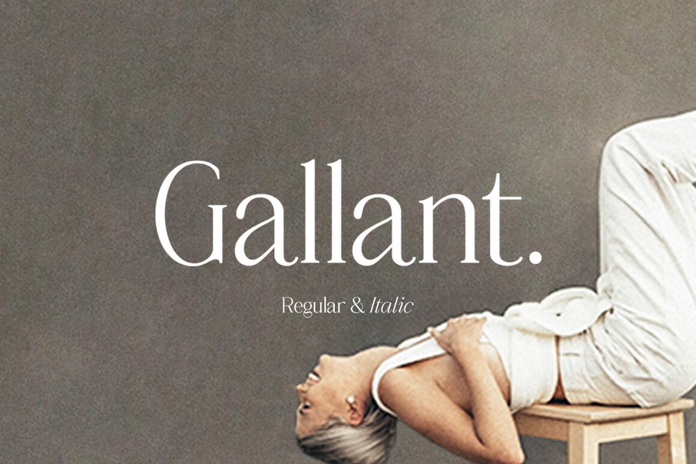 Шрифт Gallant