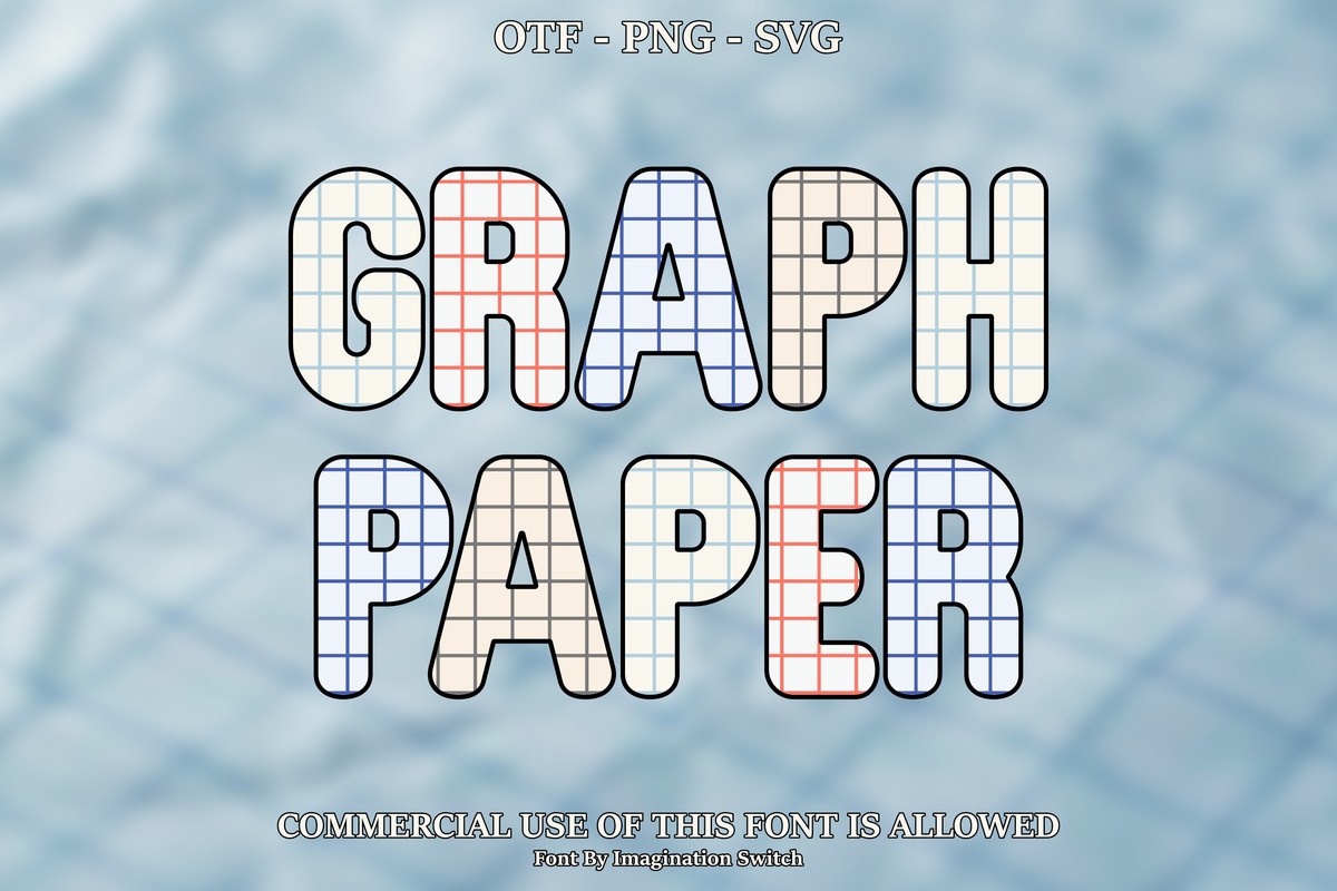 Шрифт Graph Paper