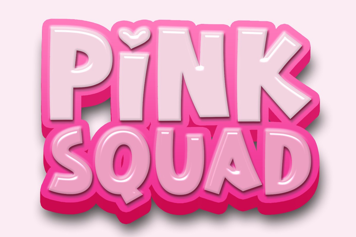 Шрифт Pink Squad