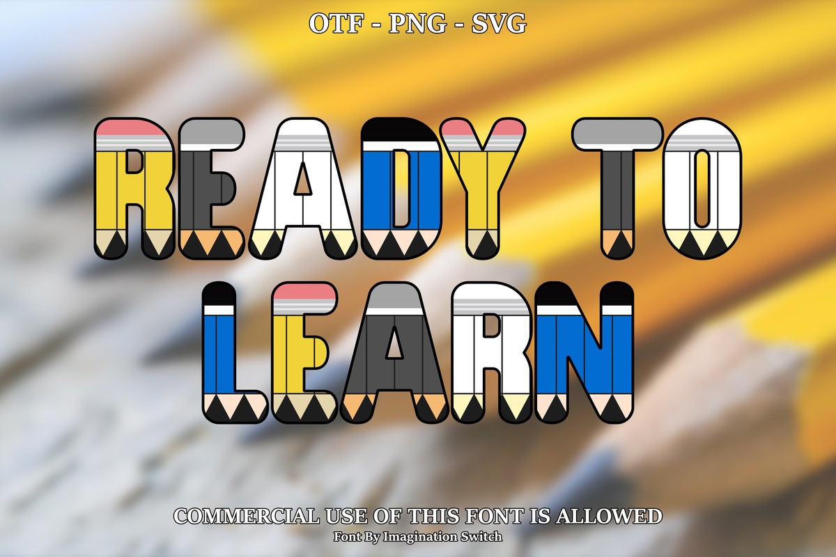 Шрифт Ready to Learn Collection