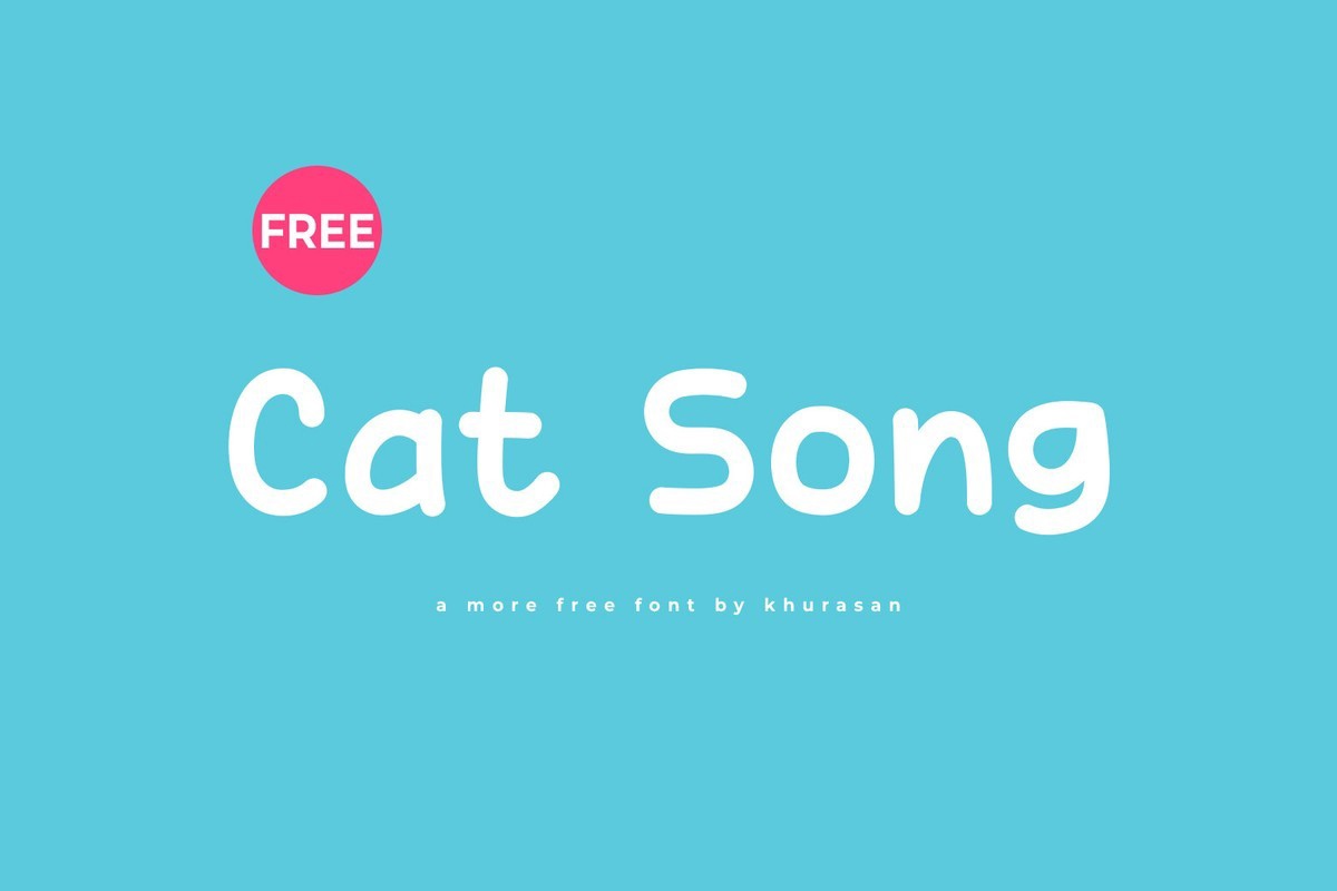 Шрифт Cat Song