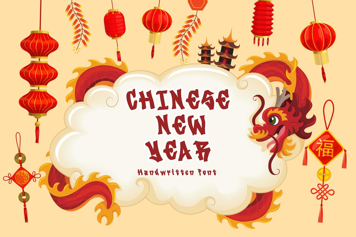 Шрифт Chinese New Year