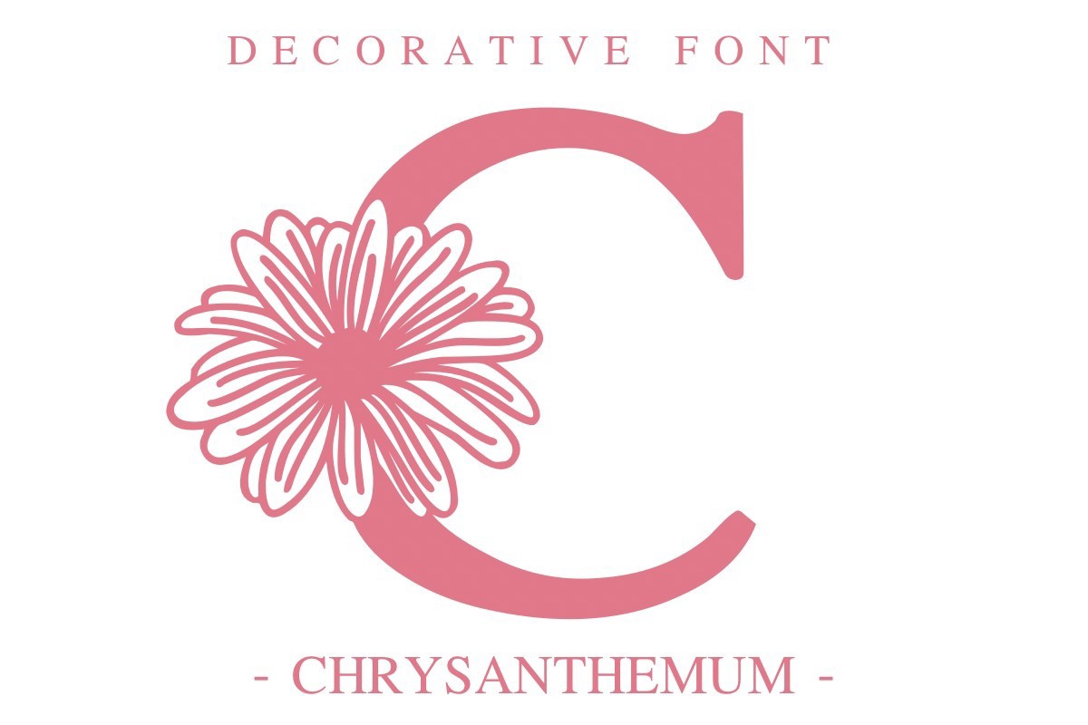 Шрифт Chrysanthemum