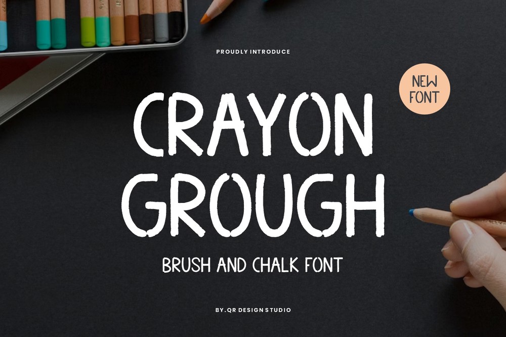 Шрифт Crayon Grough