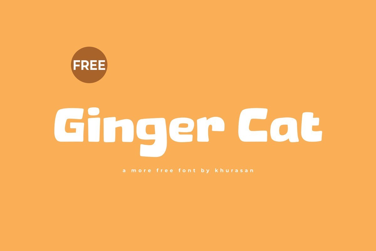 Шрифт Ginger Cat