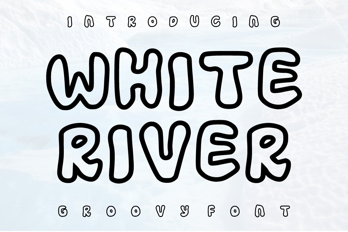 Шрифт White River