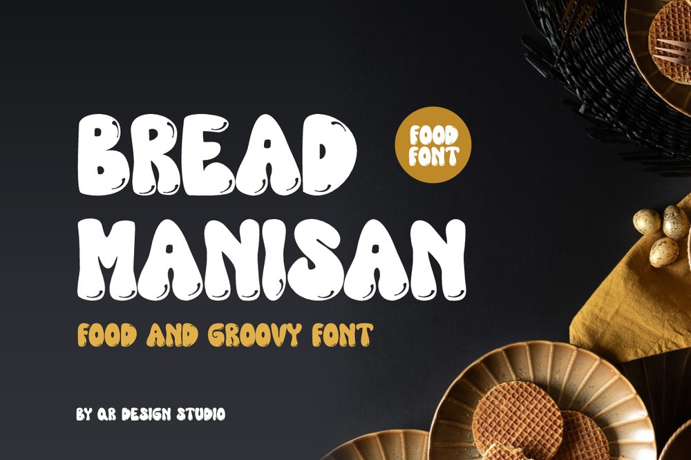 Шрифт Bread Manisan