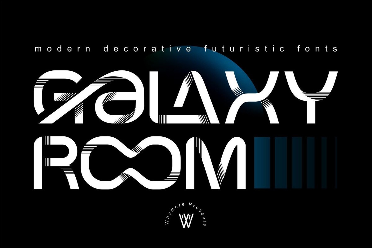 Шрифт Galaxy Room