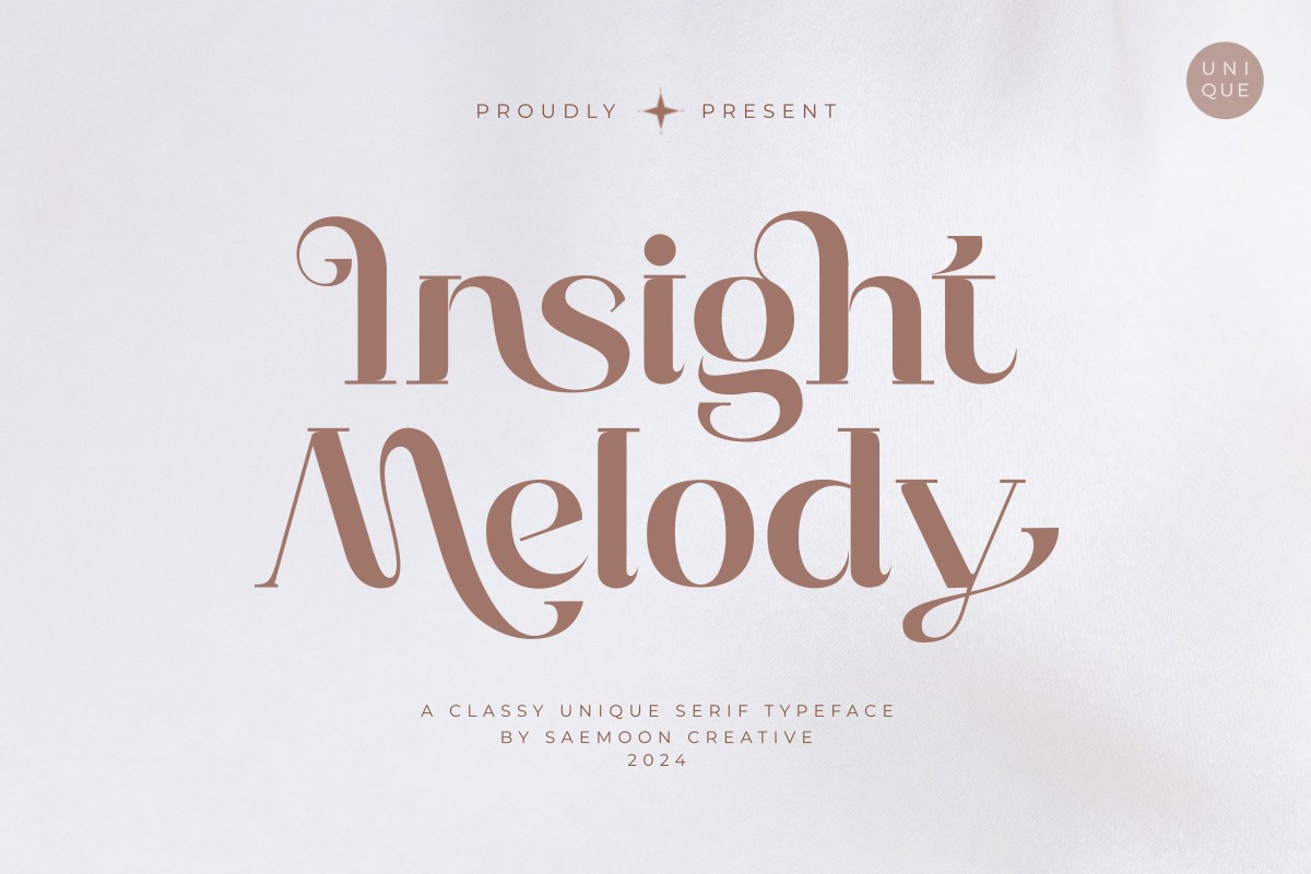 Шрифт Insight Melody