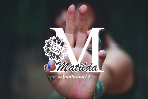 Шрифт Matilda Monogram