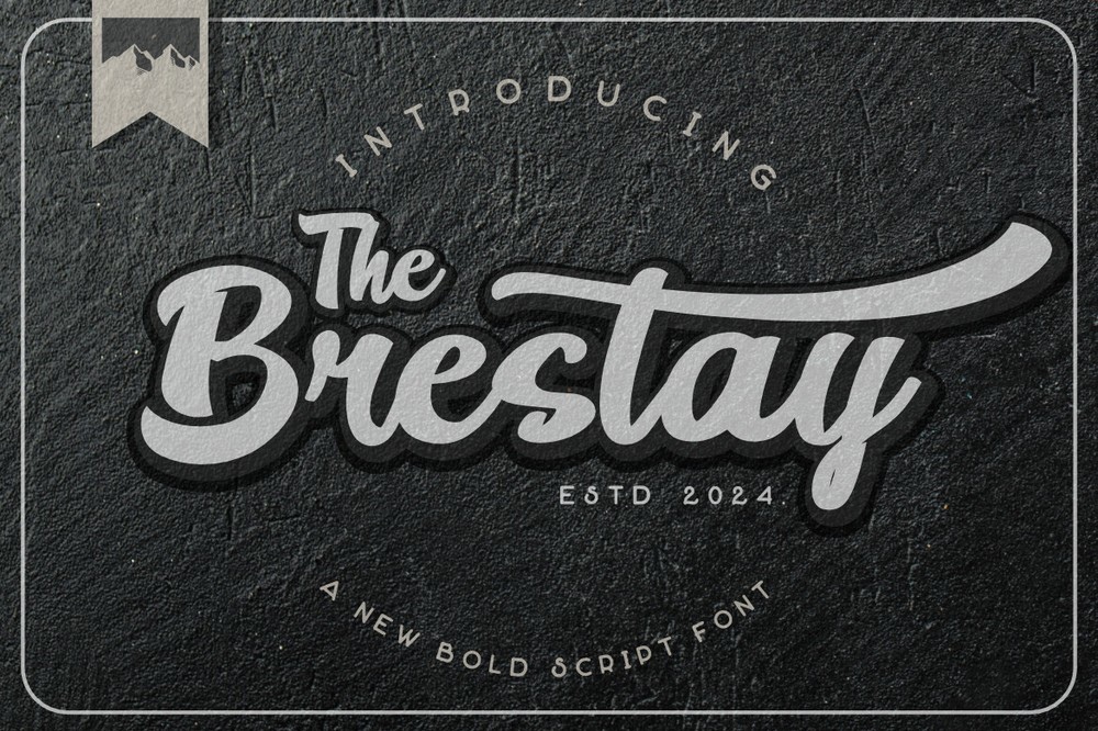 Шрифт Brestay