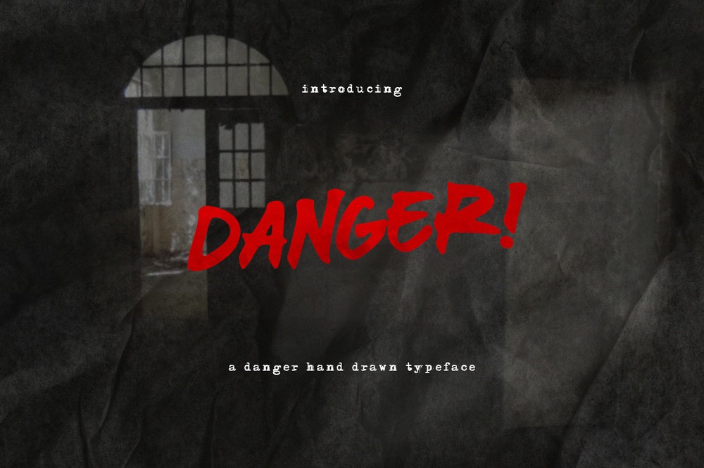 Шрифт Danger