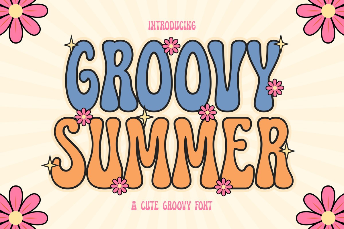 Шрифт Groovy Summer