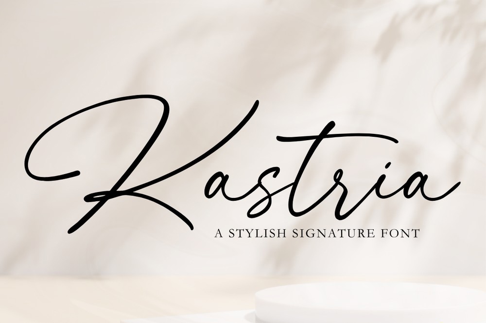 Шрифт Kastria