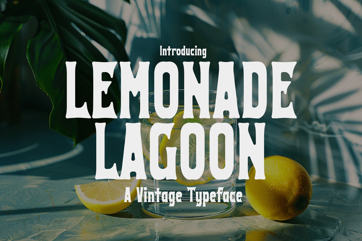 Шрифт Lemonade Lagoon