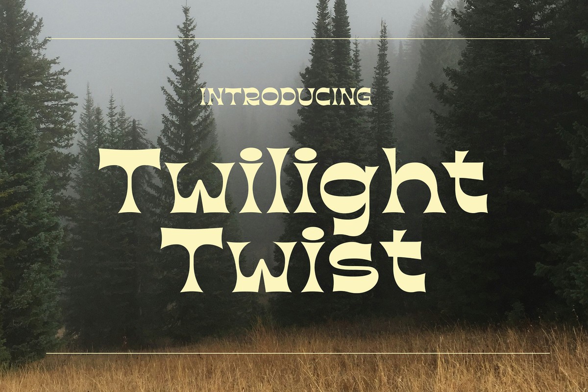 Шрифт Twilight Twist