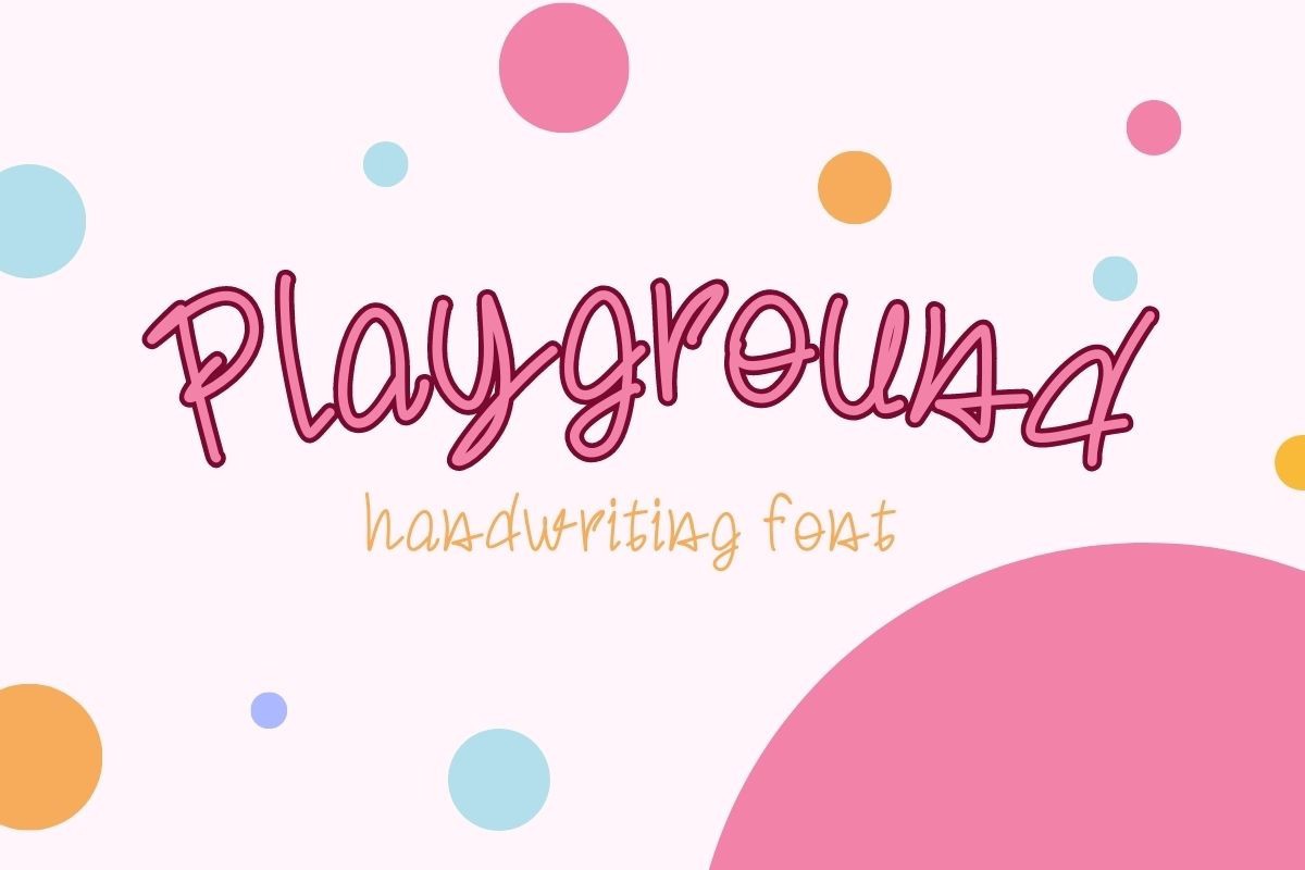 Шрифт Playground