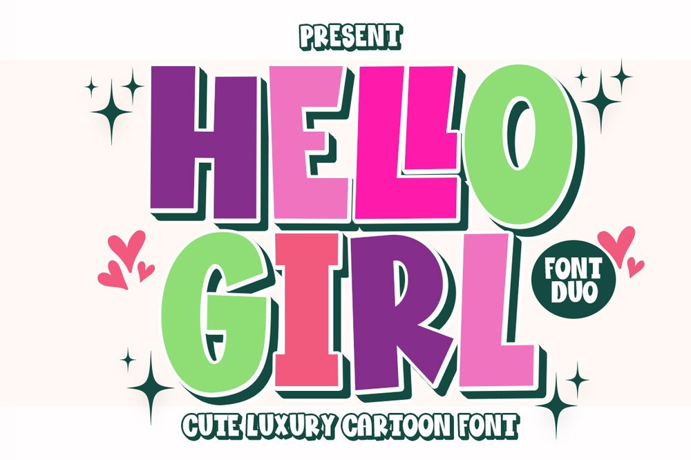 Шрифт Hеllo Girl