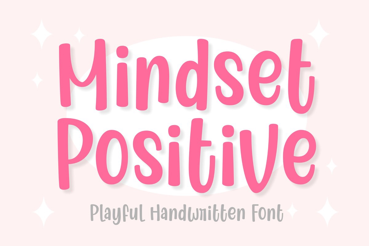 Шрифт Mindset Positive