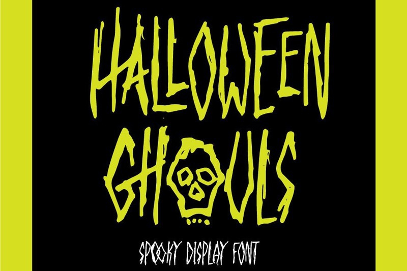 Шрифт Halloween Ghouls