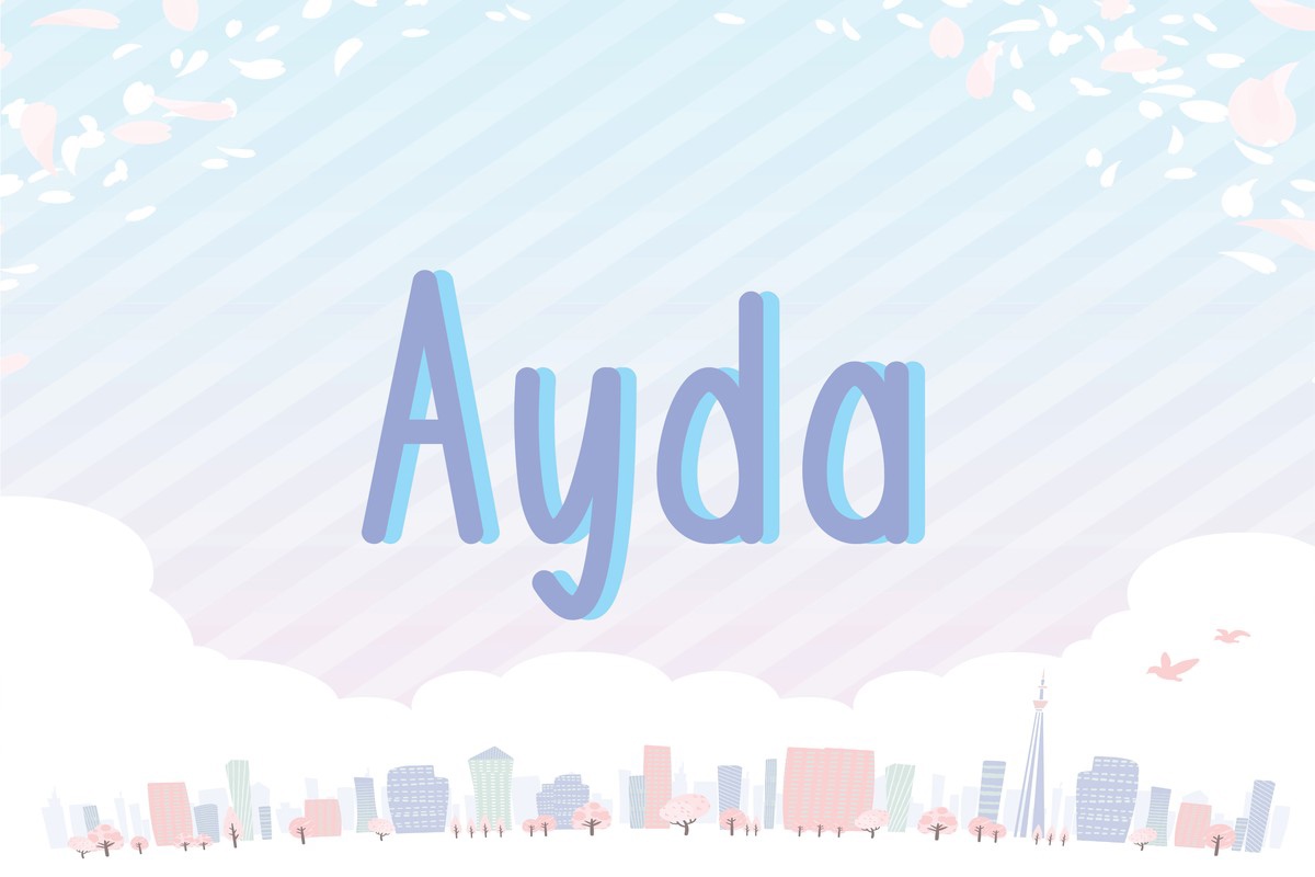 Шрифт Ayda