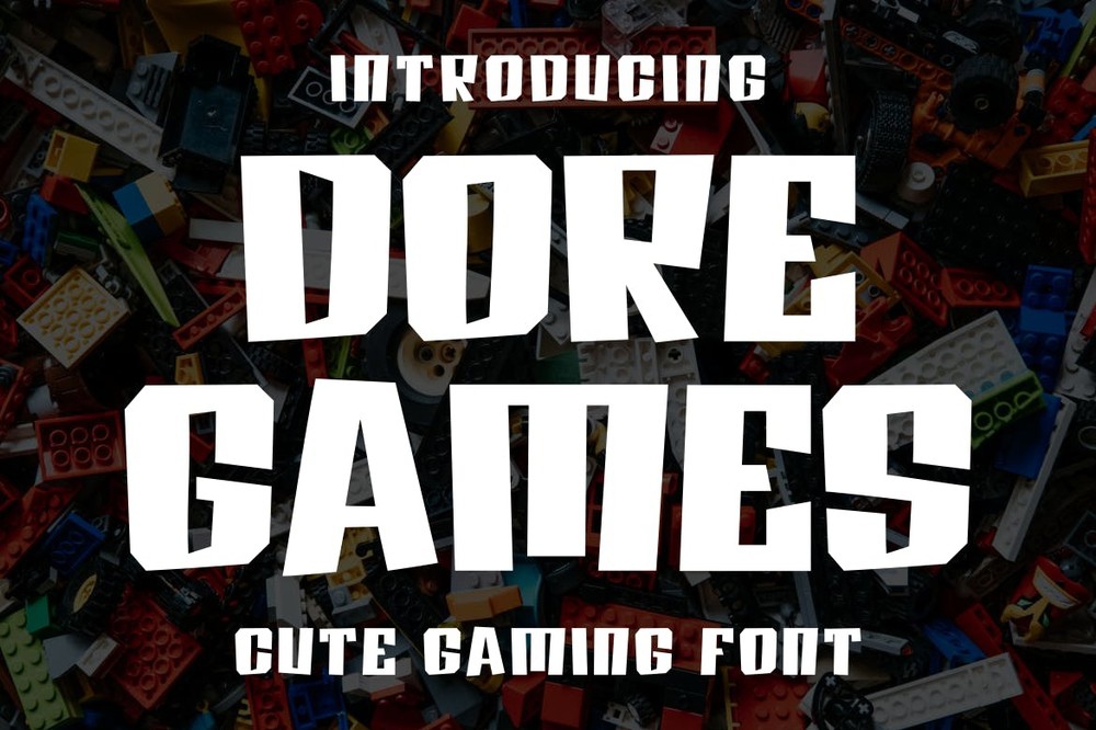 Шрифт Dore Games