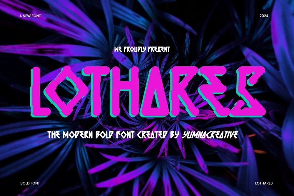 Шрифт Lothares