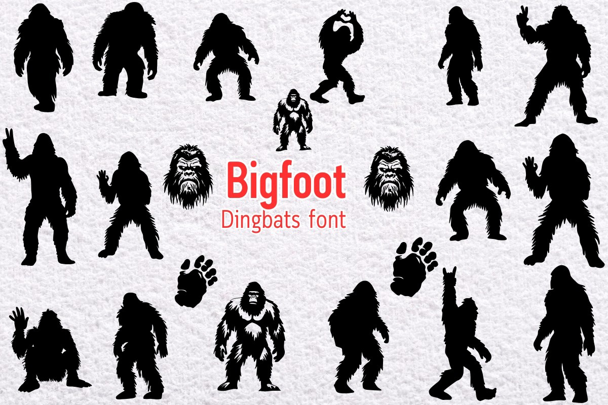 Шрифт Bigfoot