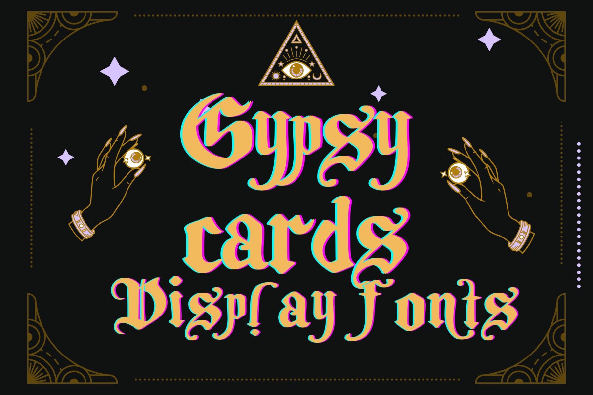 Шрифт Gypsy Cards