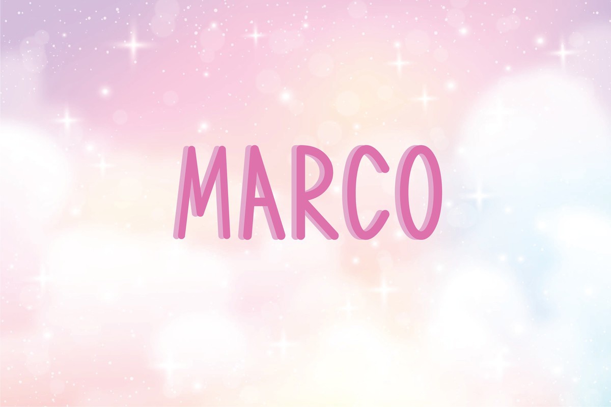 Шрифт Marco