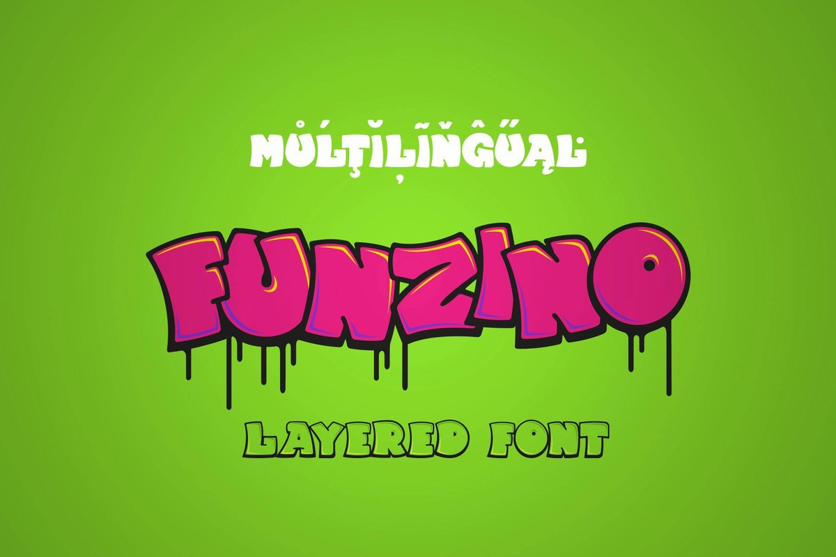 Шрифт Funzino