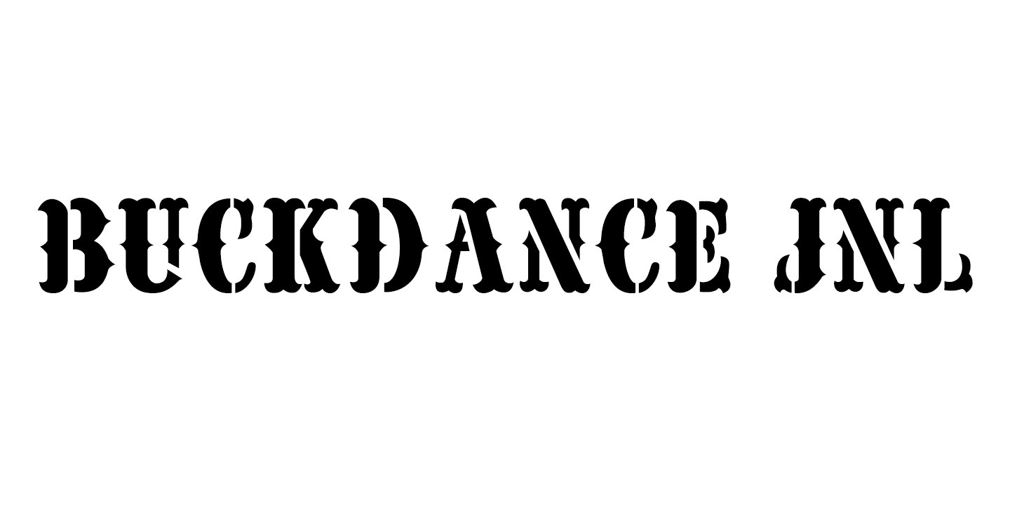 Шрифт Buckdance JNL