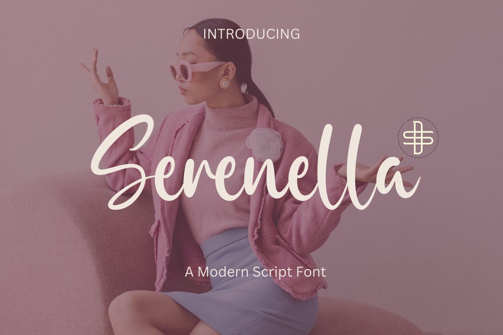 Шрифт Serenella