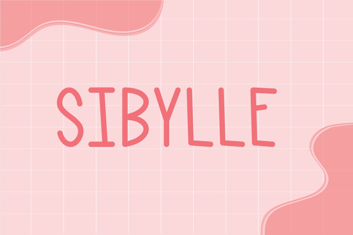 Шрифт Sibylle